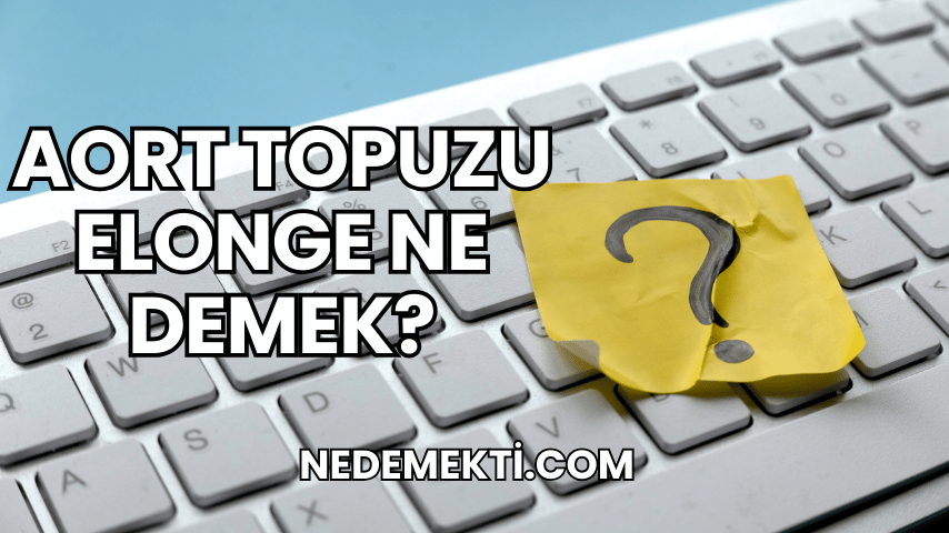 Aort Topuzu Elonge Ne Demek?