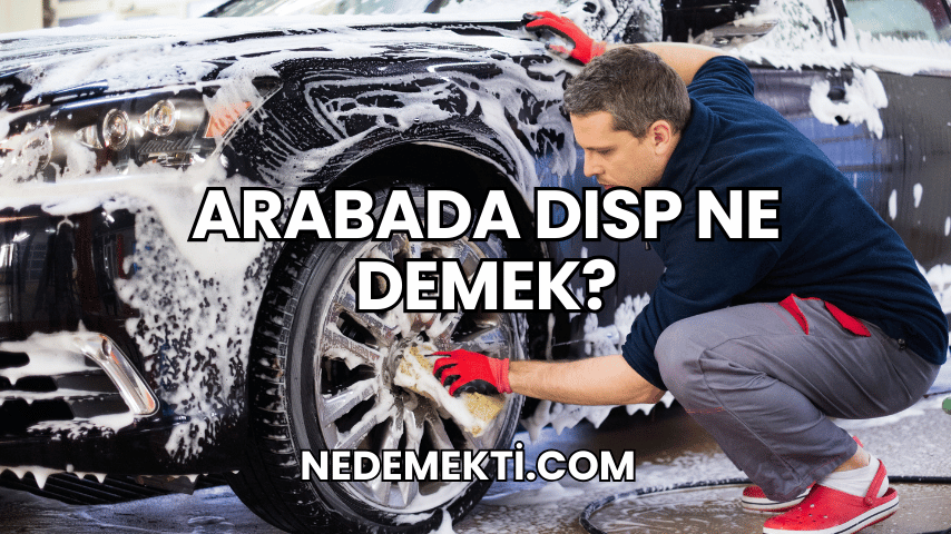 Arabada DISP Ne Demek?