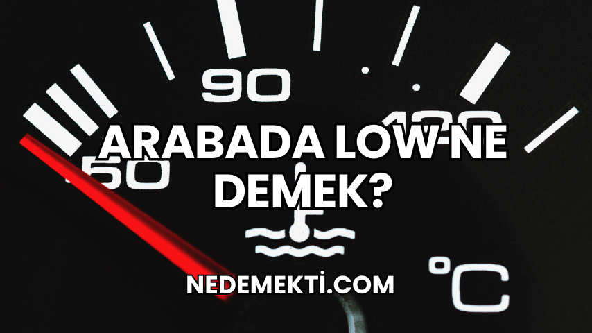 Arabada Low Ne Demek?