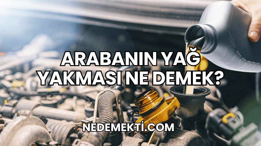 Arabanın Yağ Yakması Ne Demek?