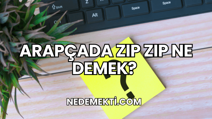 Arapçada Zıp Zıp Ne Demek?