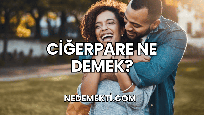 Ciğerpare Ne Demek?