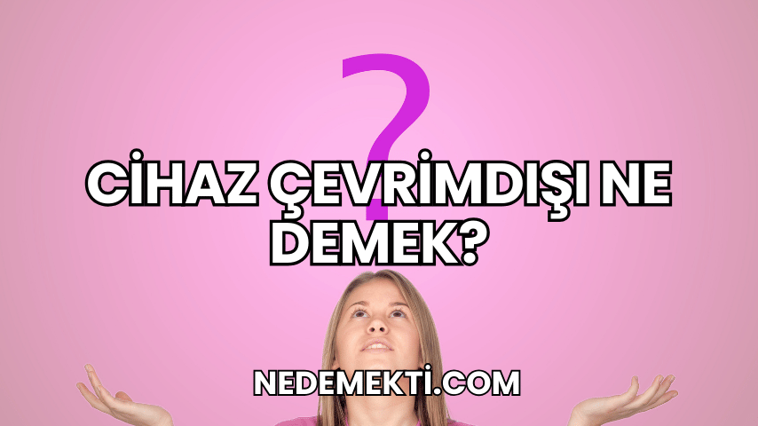 Cihaz Çevrimdışı Ne Demek?