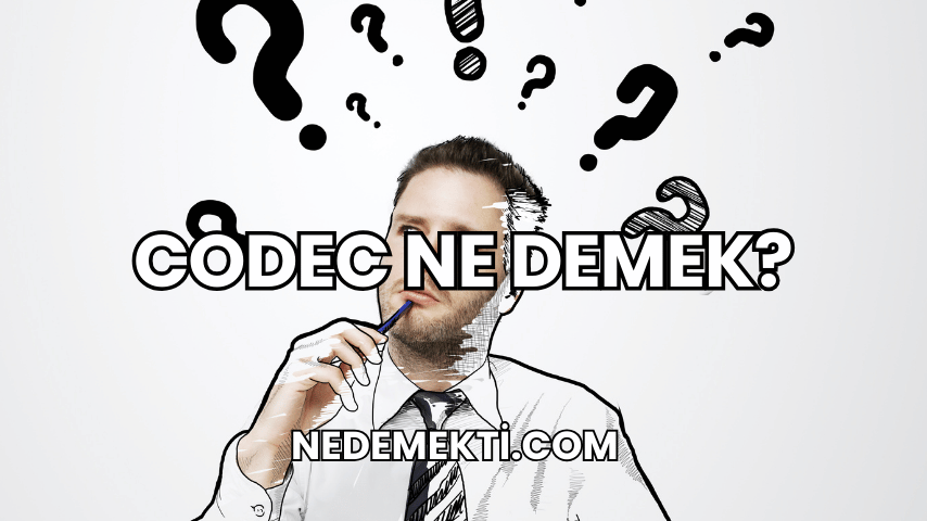 Codec Ne Demek?