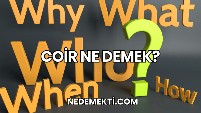 Coir Ne Demek?