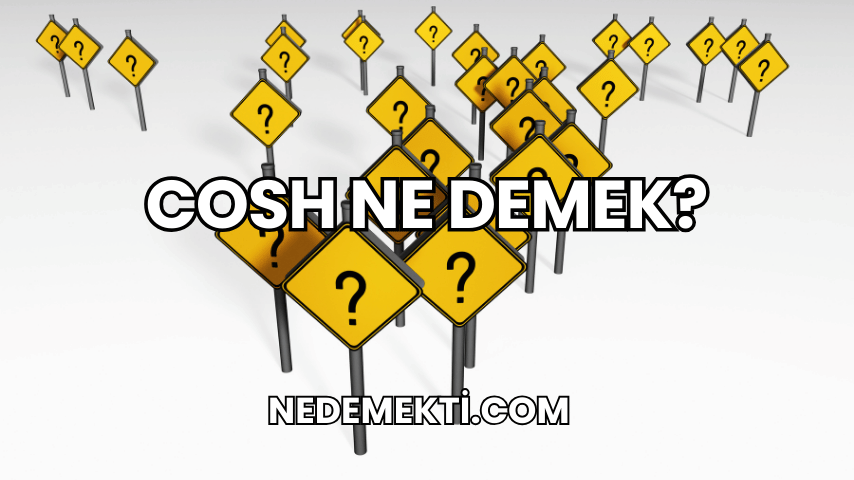 Cosh Ne Demek?