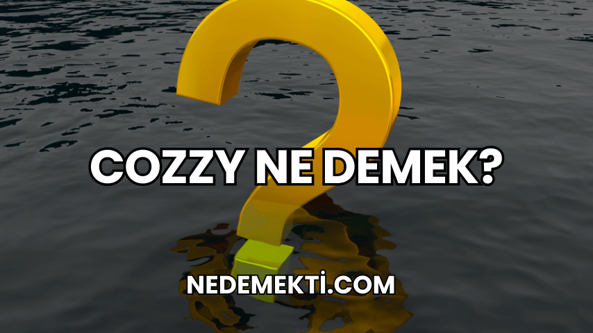 Cozzy Ne Demek?