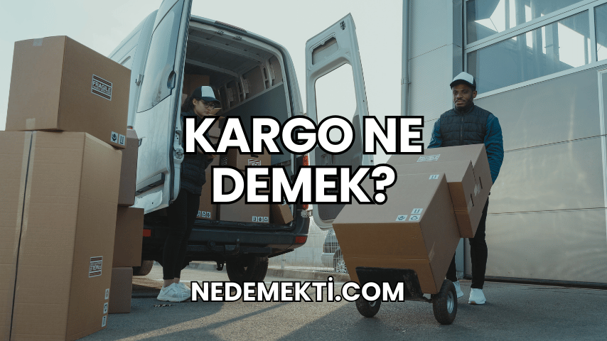 Kargo Ne Demek?