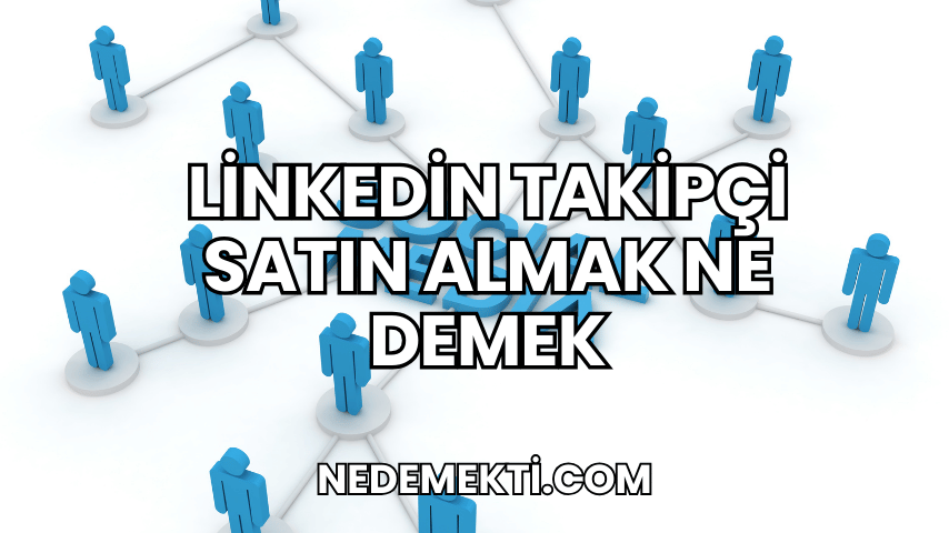 Linkedin Takipçi Satın Almak Ne Demek