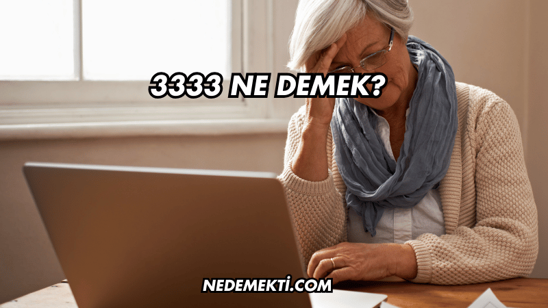 3333 Ne Demek?