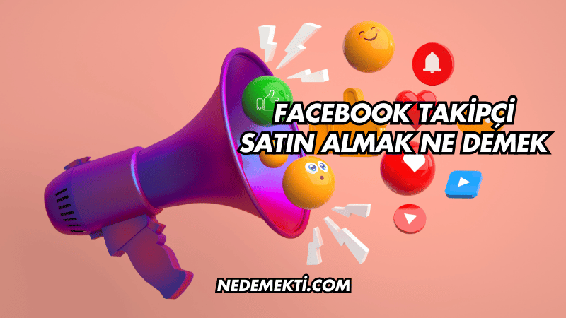 Facebook Takipçi Satın Almak Ne Demek