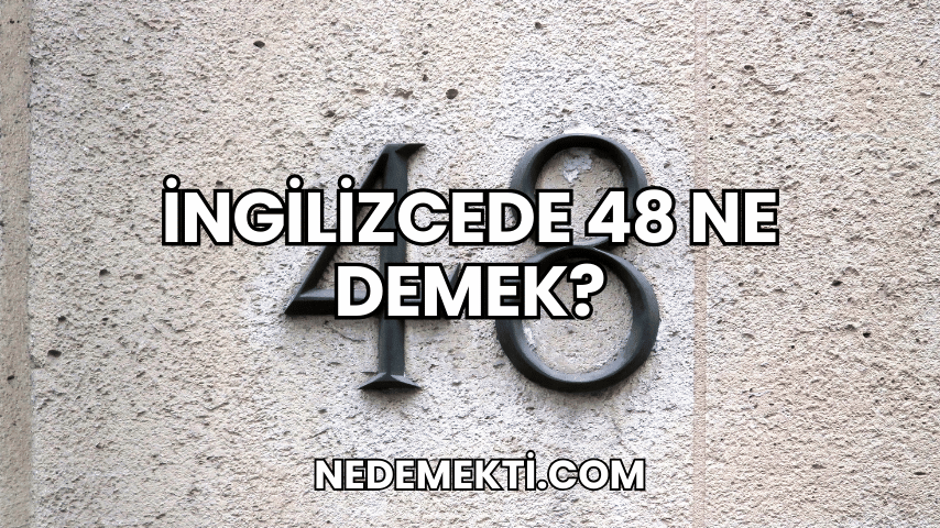 İngilizcede 48 Ne Demek?