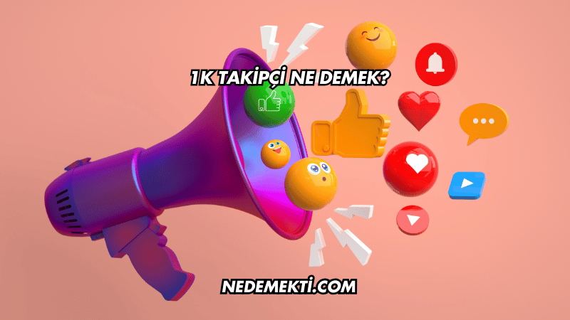 1K Takipçi Ne Demek?