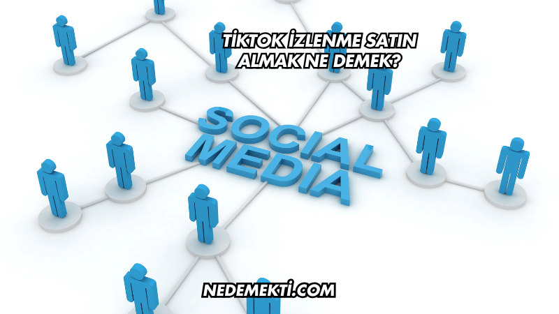 TikTok İzlenme Satın Almak Ne Demek?